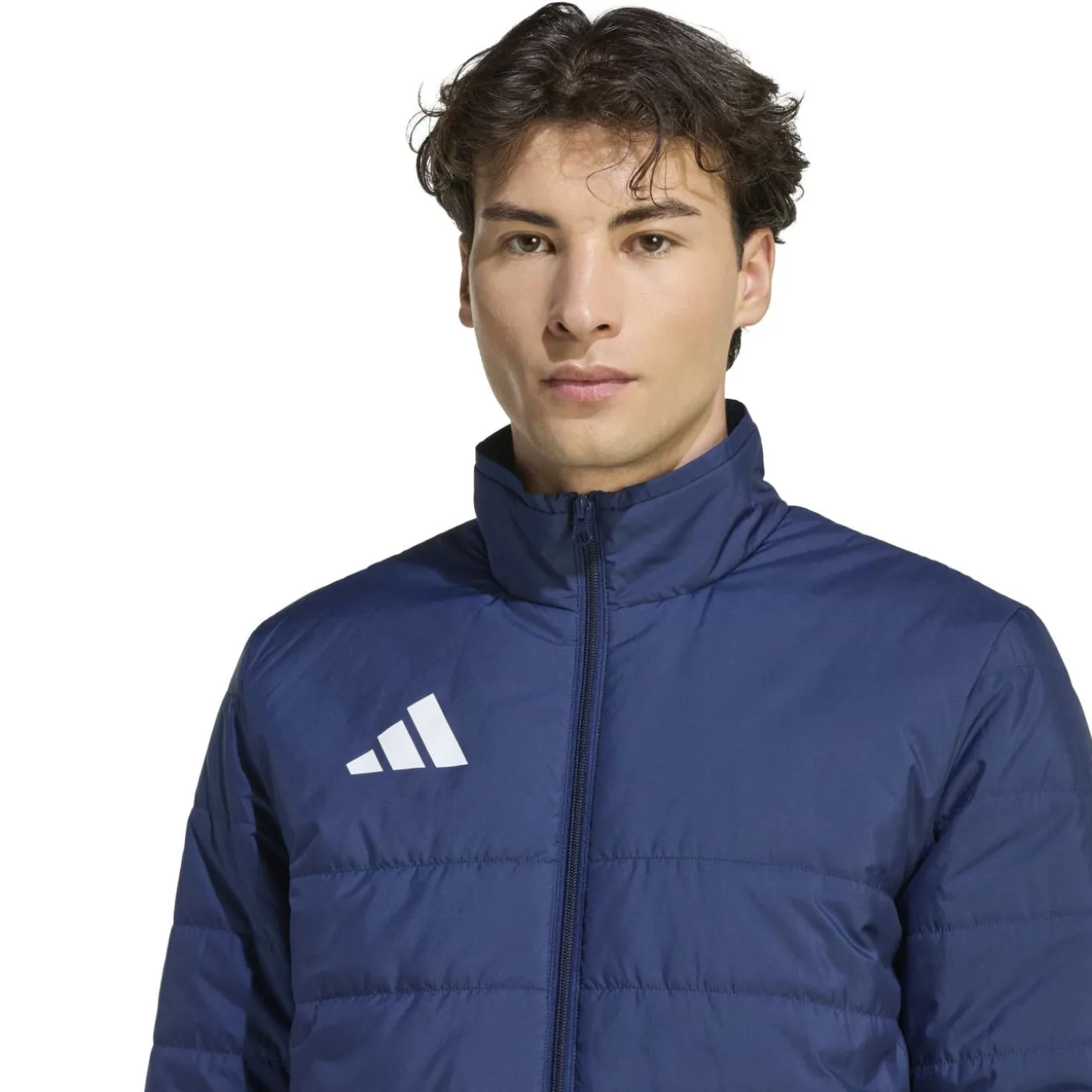 adidas Entrada 26 Tussenjas Donkerblauw Wit
