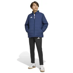 adidas Entrada 26 Tussenjas Kids Donkerblauw Wit