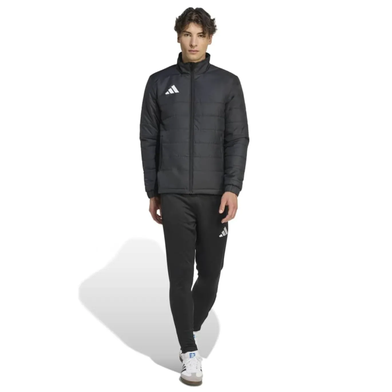 adidas Entrada 26 Tussenjas Zwart Wit