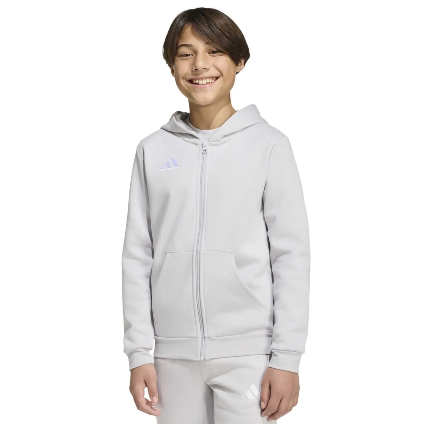 adidas Entrada 26 Vest Kids Grijs Wit