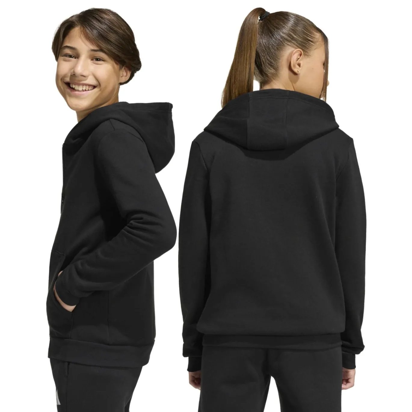 adidas Entrada 26 Vest Kids Zwart Wit