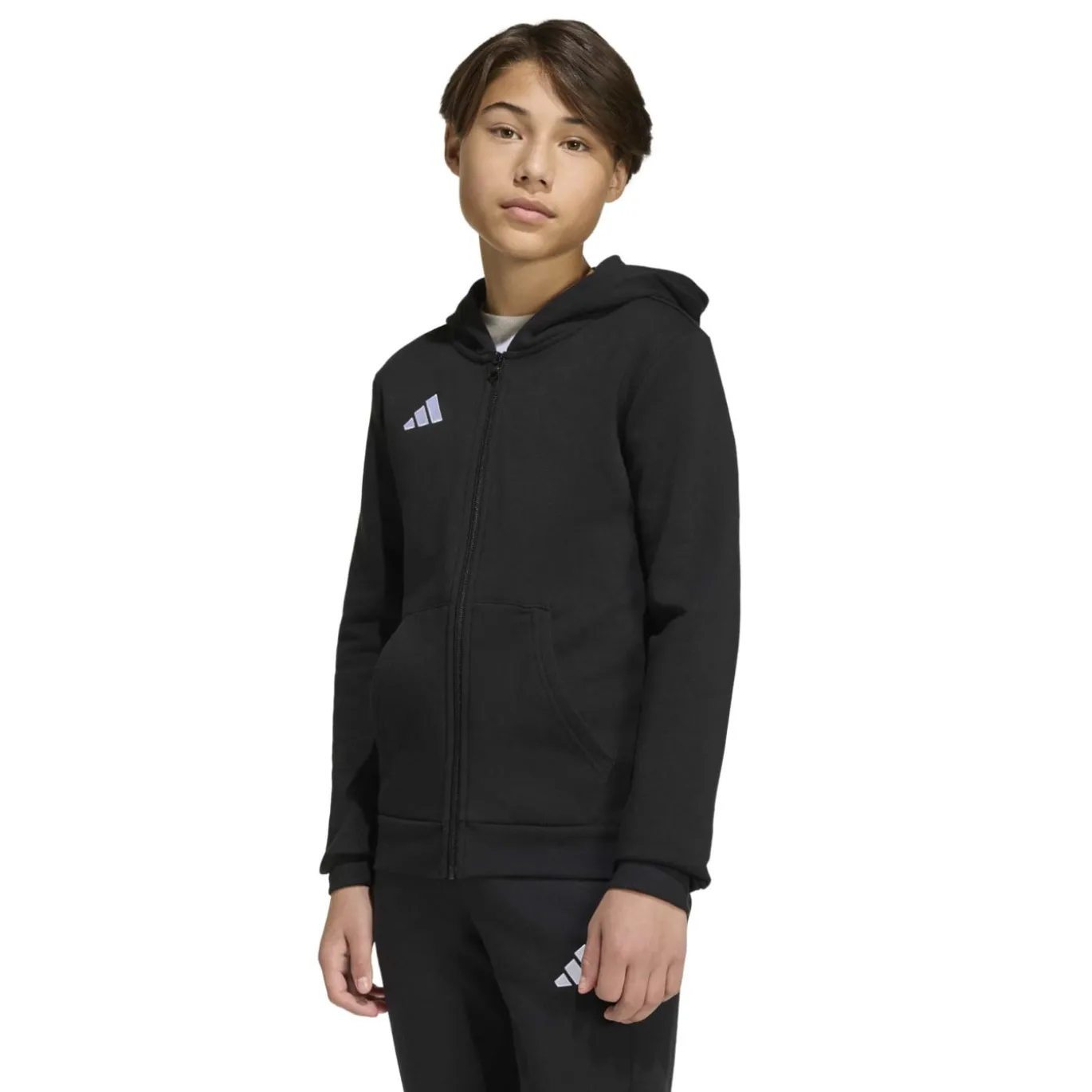 adidas Entrada 26 Vest Kids Zwart Wit