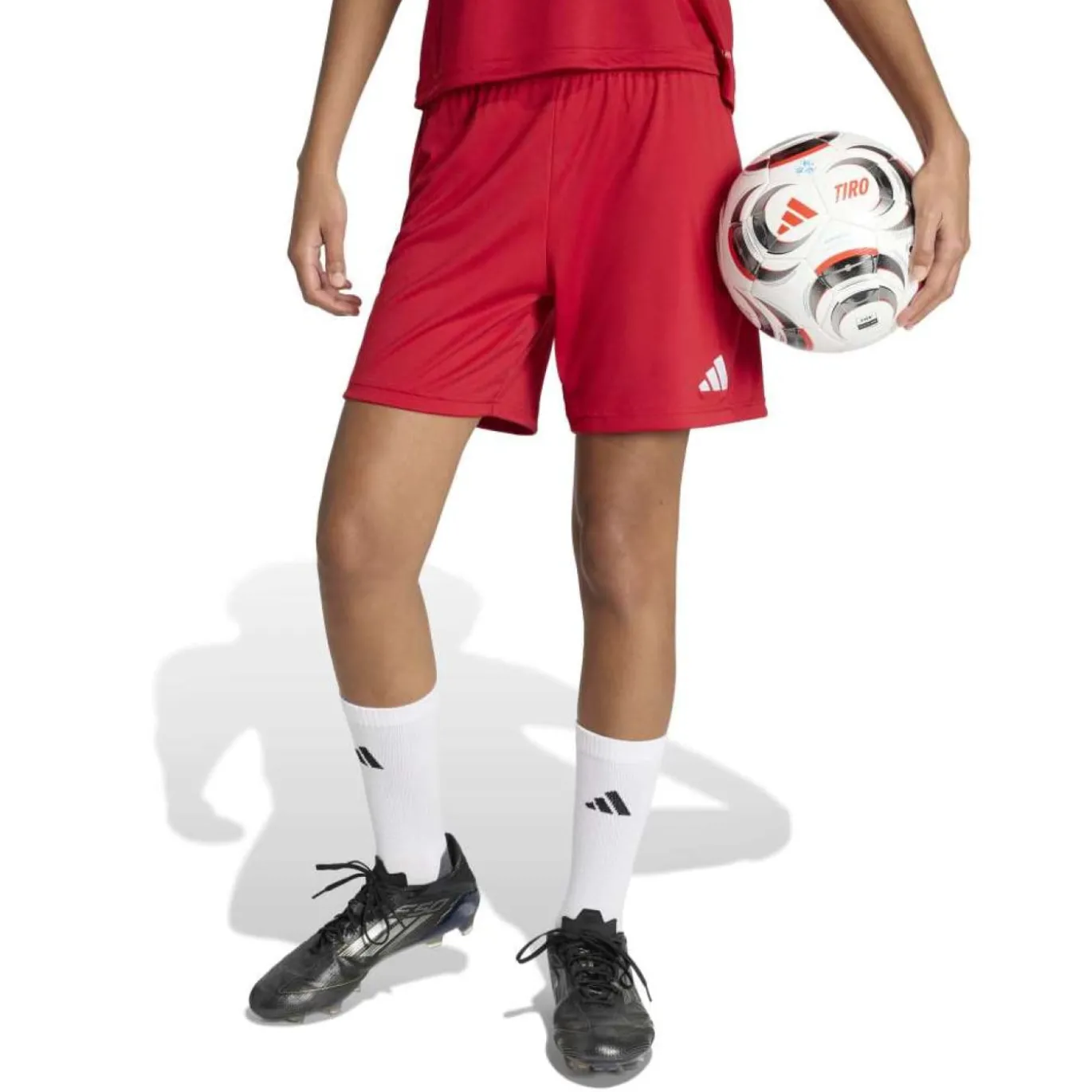adidas Entrada 26 Voetbalbroekje Dames Rood Wit