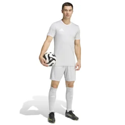adidas Entrada 26 Voetbalbroekje Grijs Wit