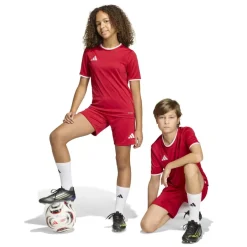 adidas Entrada 26 Voetbalbroekje Kids Rood Wit