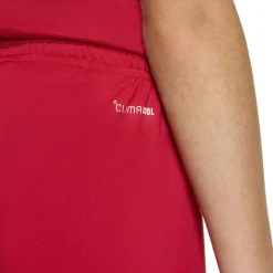 adidas Entrada 26 Voetbalbroekje Kids Rood Wit