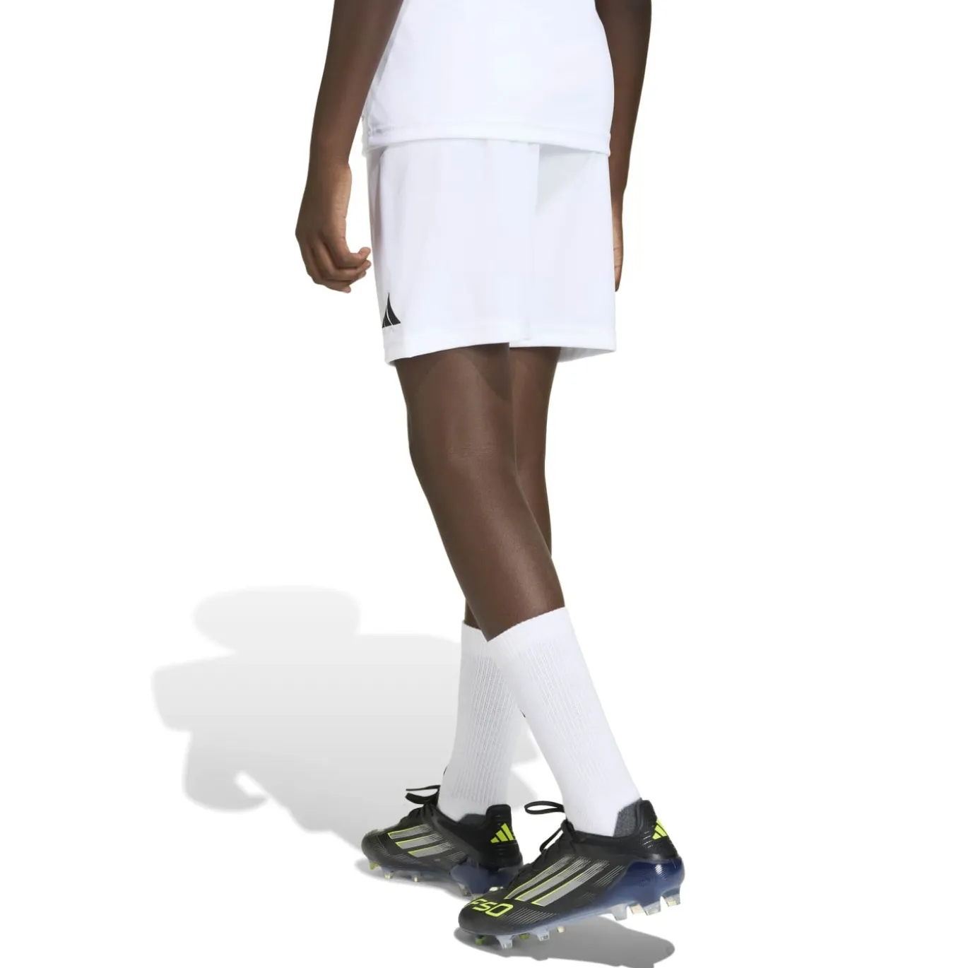 adidas Entrada 26 Voetbalbroekje Kids Wit Zwart