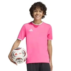 adidas Entrada 26 Voetbalshirt Kids Lichtroze Wit