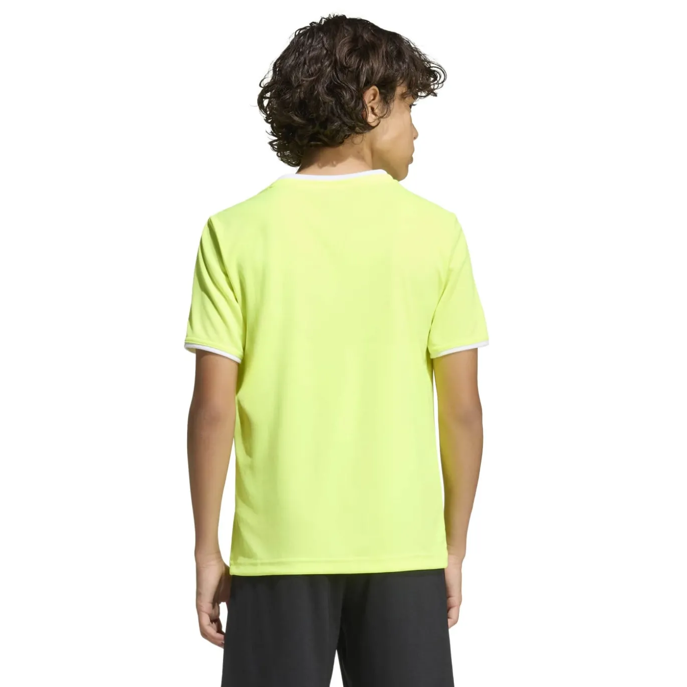 adidas Entrada 26 Voetbalshirt Kids Felgeel Wit