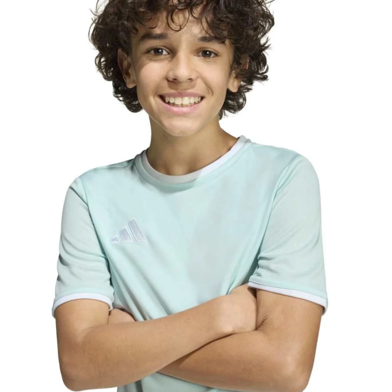 adidas Entrada 26 Voetbalshirt Kids Mintgroen Wit