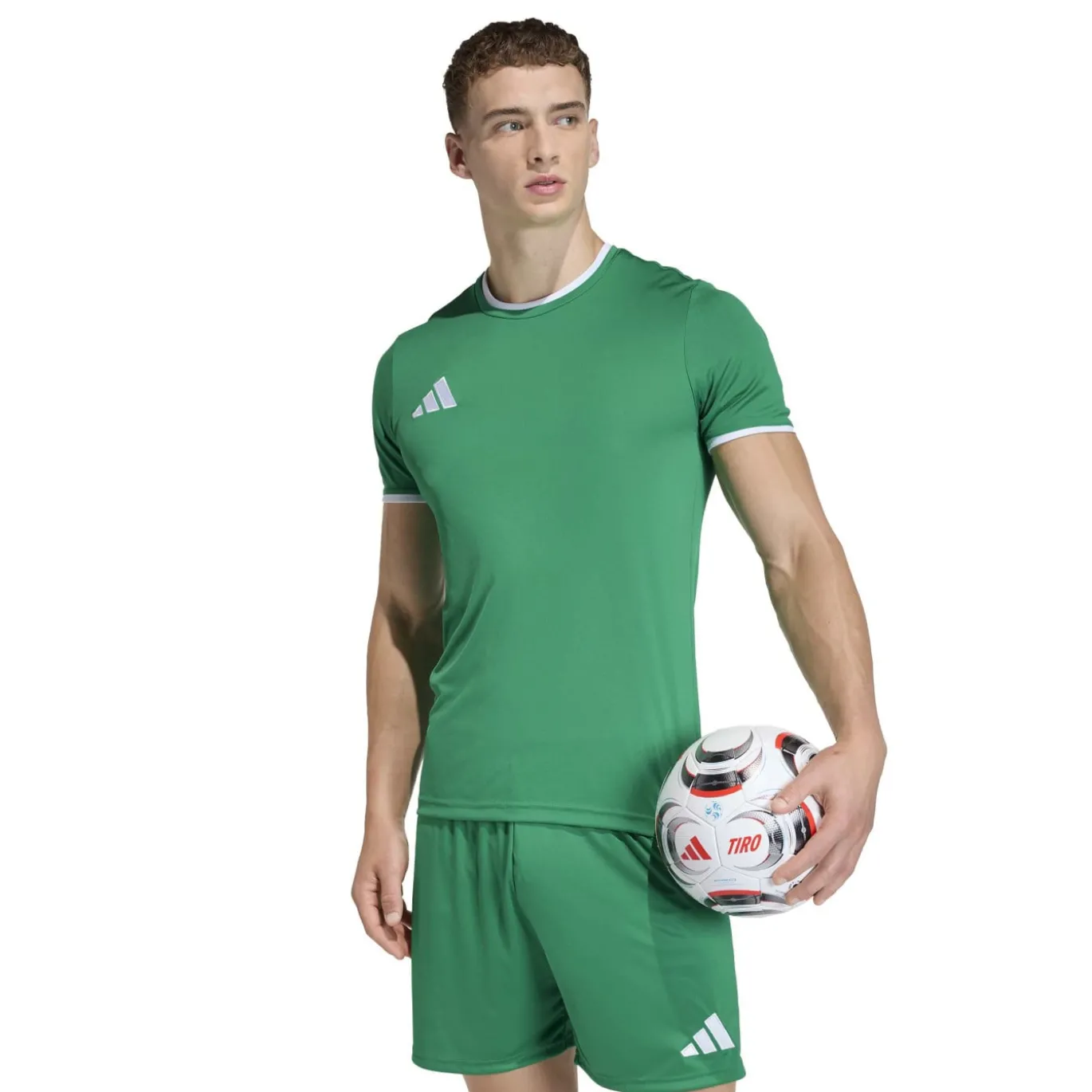 adidas Entrada 26 Voetbalshirt Groen Wit