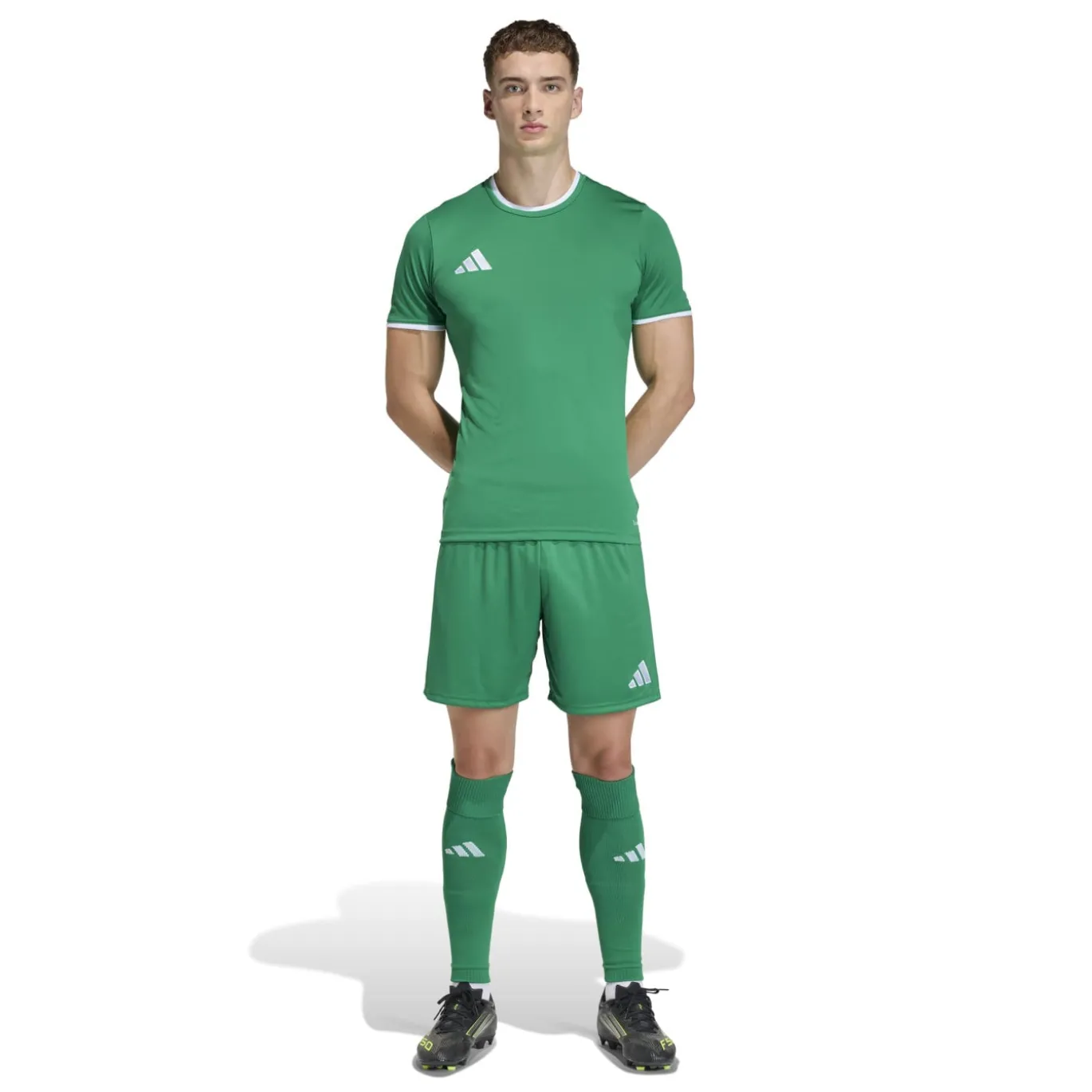 adidas Entrada 26 Voetbalshirt Groen Wit