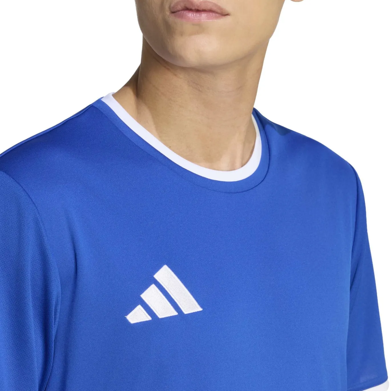 adidas Entrada 26 Voetbalshirt Blauw Wit