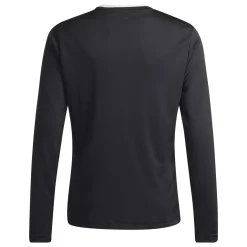 adidas Entrada 26 Voetbalshirt Lange Mouwen Kids Zwart Wit