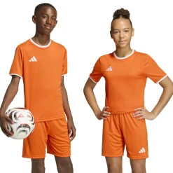 adidas Entrada 26 Voetbalshirt Kids Oranje Wit