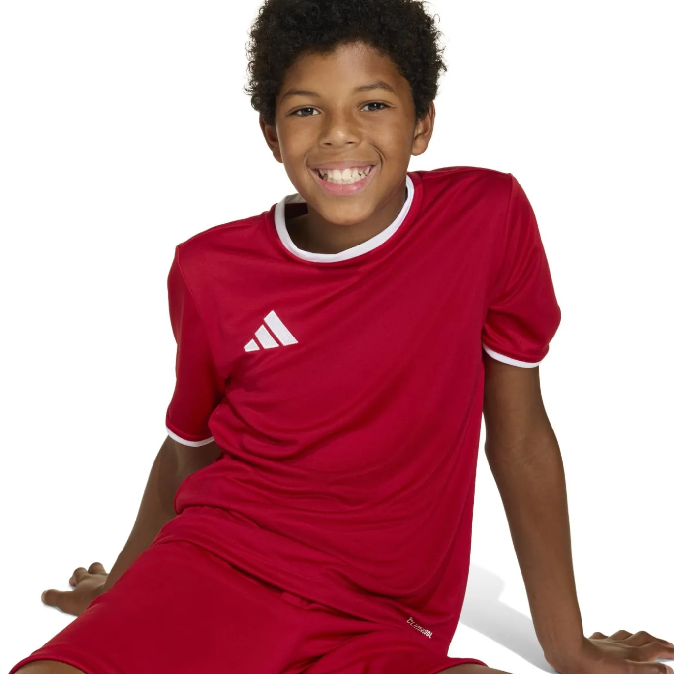 adidas Entrada 26 Voetbalshirt Kids Rood Wit