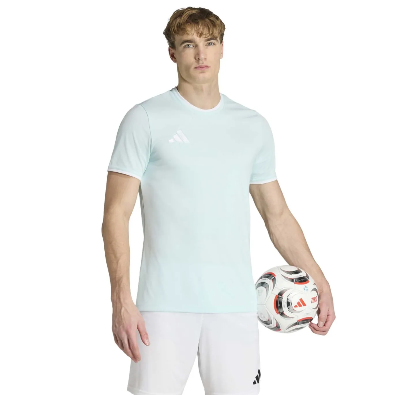 adidas Entrada 26 Voetbalshirt Mintgroen Wit