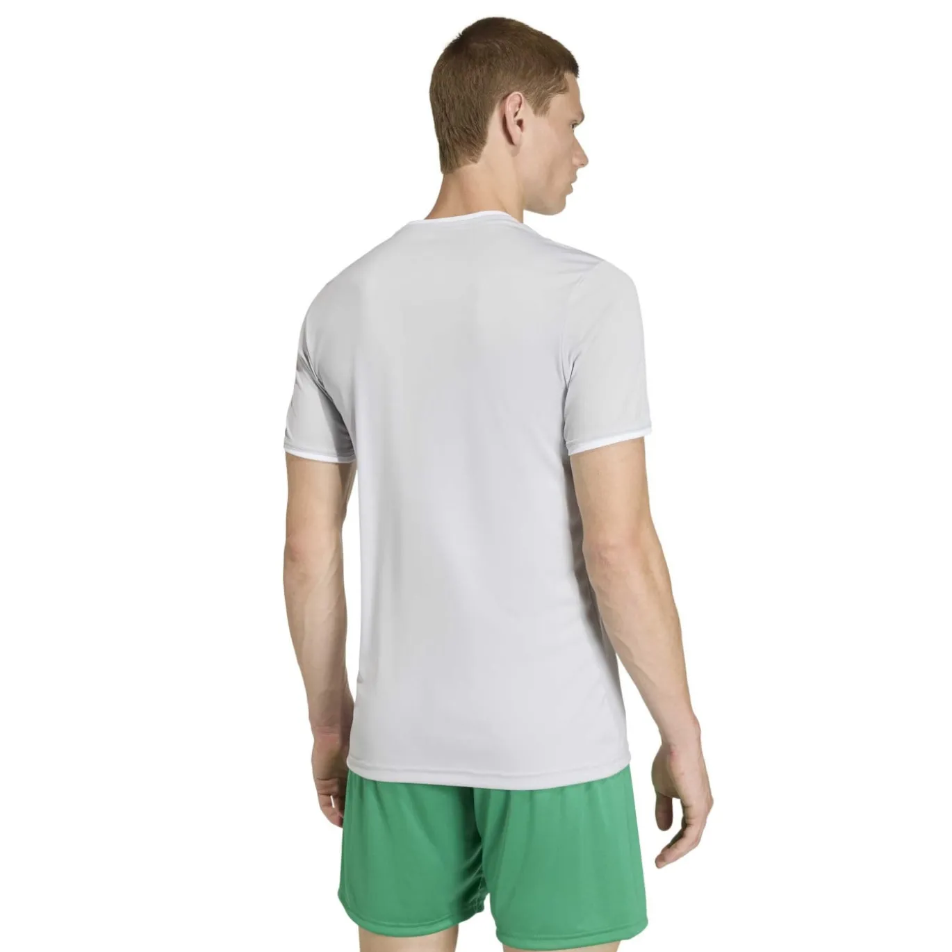 adidas Entrada 26 Voetbalshirt Grijs Wit