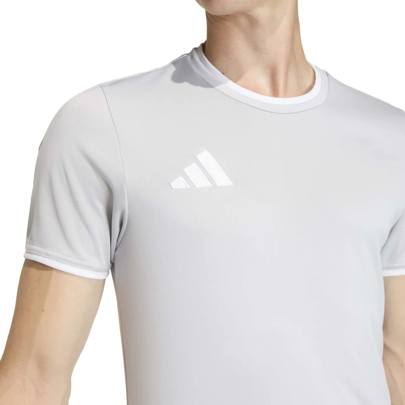 adidas Entrada 26 Voetbalshirt Grijs Wit