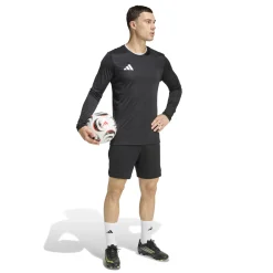 adidas Entrada 26 Voetbalshirt Lange Mouwen Zwart Wit