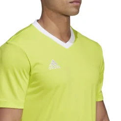 adidas Entrada 22 Voetbalshirt Geel Wit