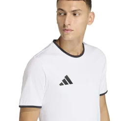 adidas Entrada 26 Voetbalshirt Wit Zwart