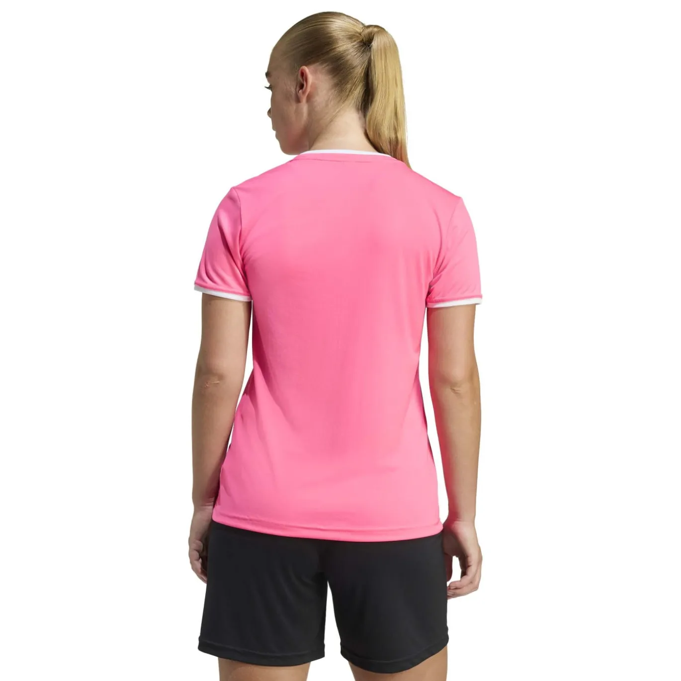 adidas Entrada 26 Voetbalshirt Dames Lichtroze Wit