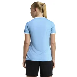 adidas Entrada 26 Voetbalshirt Dames Lichtblauw Wit