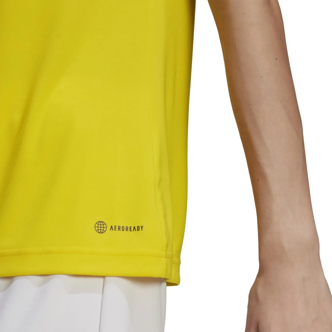 adidas Entrada 22 Voetbalshirt Dames Geel Zwart