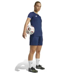 adidas Entrada 26 Voetbalshirt Dames Donkerblauw Wit