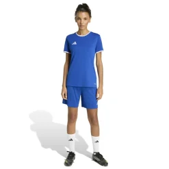 adidas Entrada 26 Voetbalshirt Dames Blauw Wit