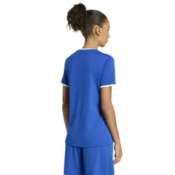adidas Entrada 26 Voetbalshirt Dames Blauw Wit