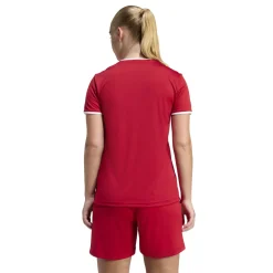 adidas Entrada 26 Voetbalshirt Dames Rood Wit