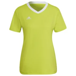 adidas Entrada 22 Voetbalshirt Dames Lichtgroen Wit