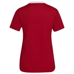 adidas Entrada 22 Voetbalshirt Dames Rood Wit