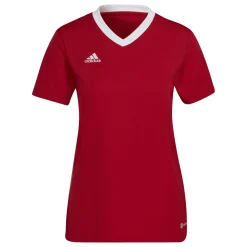 adidas Entrada 22 Voetbalshirt Dames Rood Wit