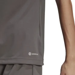 adidas Entrada 22 Voetbalshirt Dames Grijs Wit