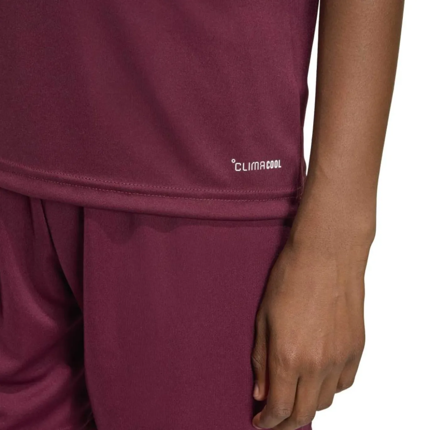 adidas Entrada 26 Voetbalshirt Kids Donkerrood Wit