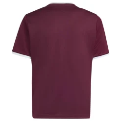 adidas Entrada 26 Voetbalshirt Kids Donkerrood Wit