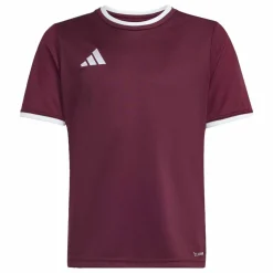 adidas Entrada 26 Voetbalshirt Kids Donkerrood Wit