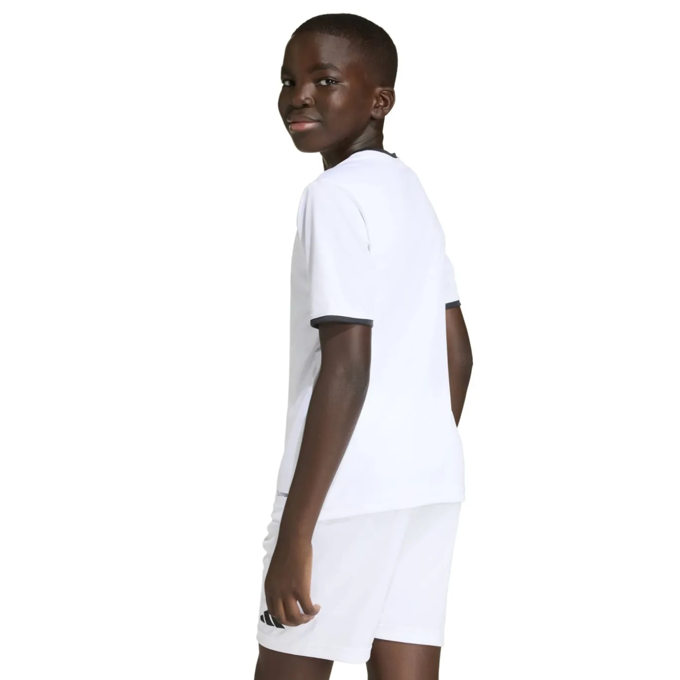adidas Entrada 26 Voetbalshirt Kids Wit Zwart