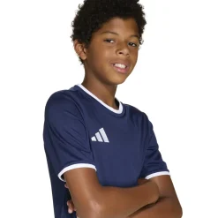 adidas Entrada 26 Voetbalshirt Kids Donkerblauw Wit