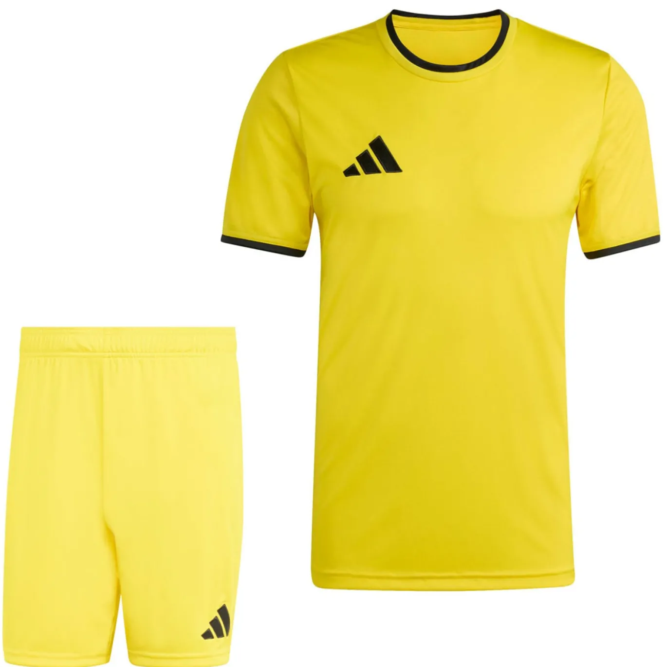 adidas Entrada 26 Voetbaltenue Geel Zwart