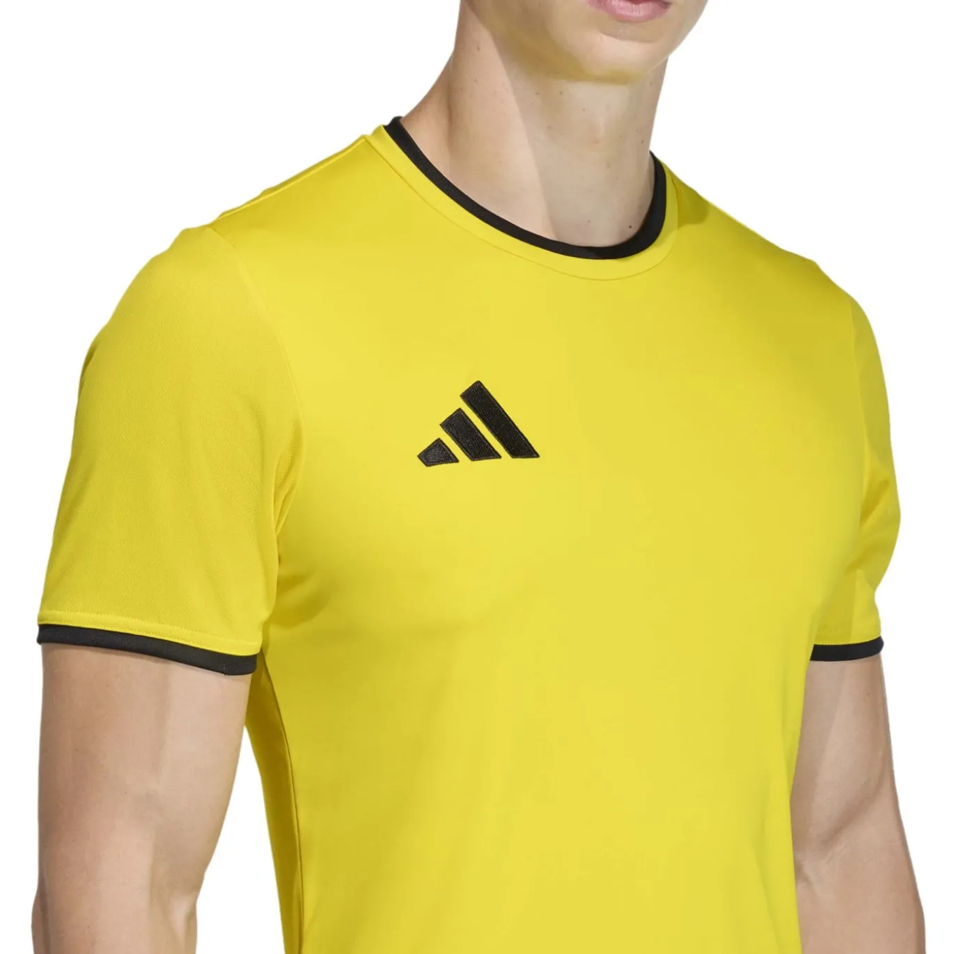 adidas Entrada 26 Voetbaltenue Geel Zwart