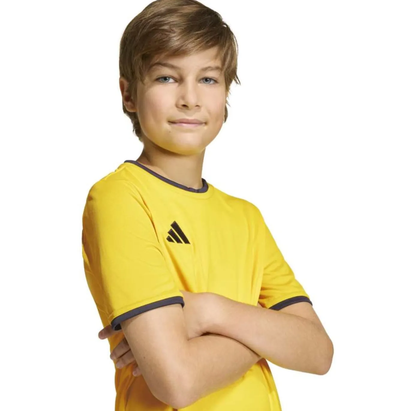 adidas Entrada 26 Voetbaltenue Kids Geel Zwart