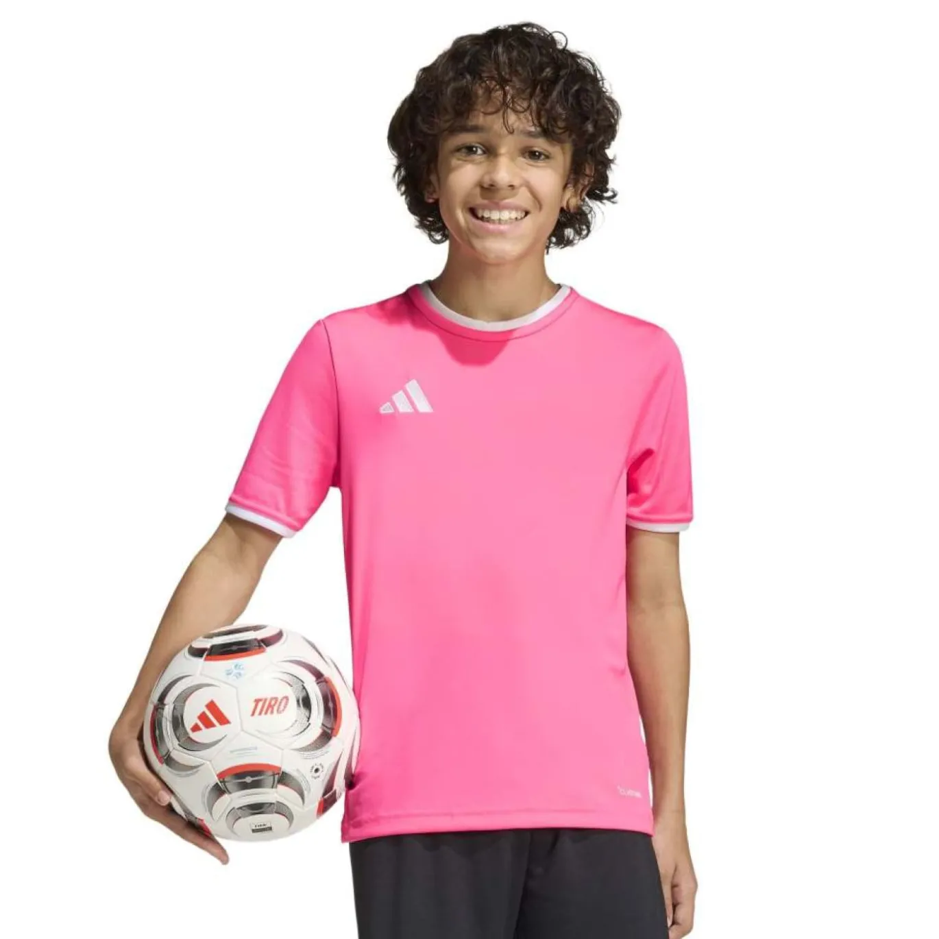 adidas Entrada 26 Voetbaltenue Kids Roze Zwart