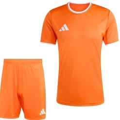 adidas Entrada 26 Voetbaltenue Oranje Wit