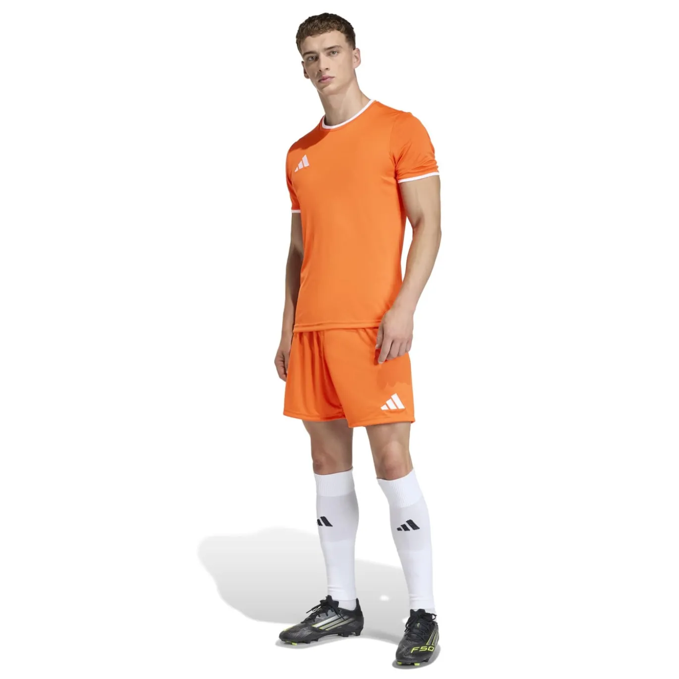 adidas Entrada 26 Voetbaltenue Oranje Wit