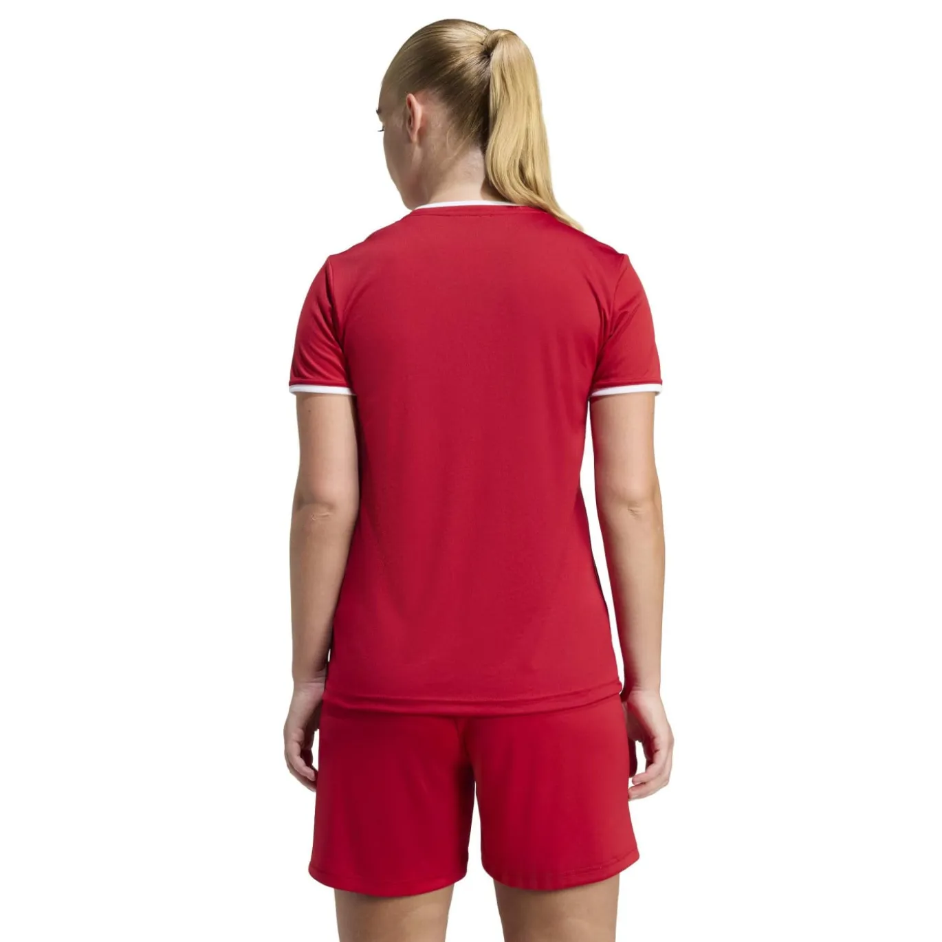adidas Entrada 26 Voetbaltenue Dames Rood Wit
