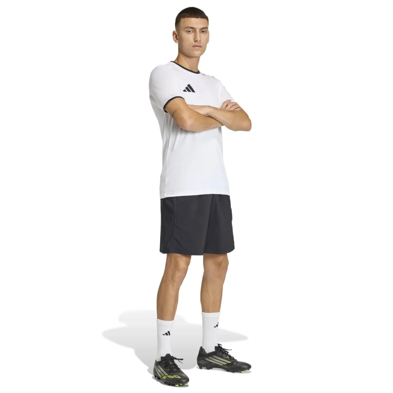 adidas Entrada 26 Voetbaltenue Wit Zwart